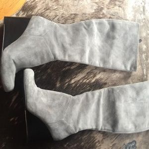 Cole Haan Nike Air Suede Wedge Boots